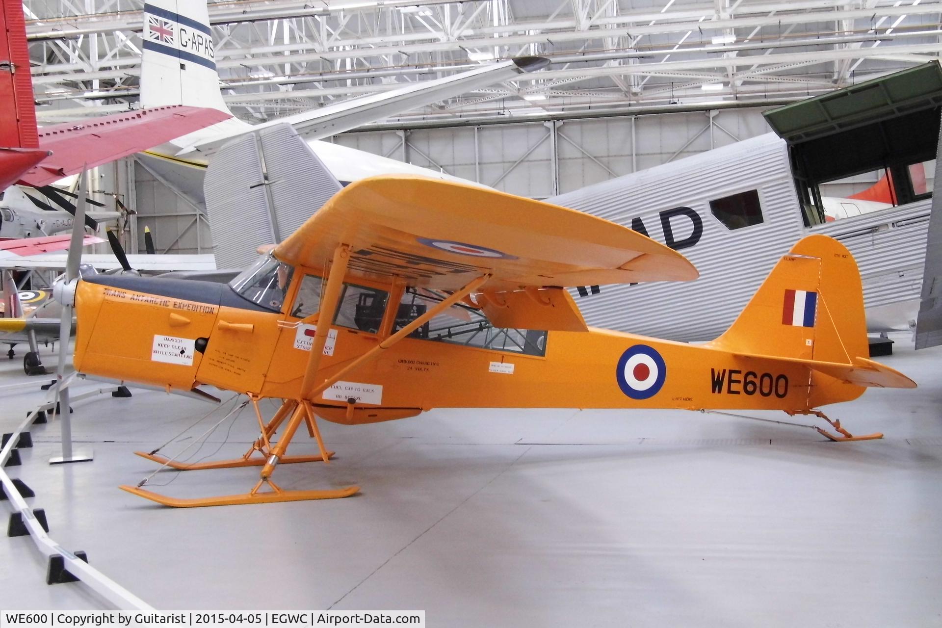WE600, Auster C-4 Auster T7 Antarctic C/N Not found WE600, Cosford Air Museum