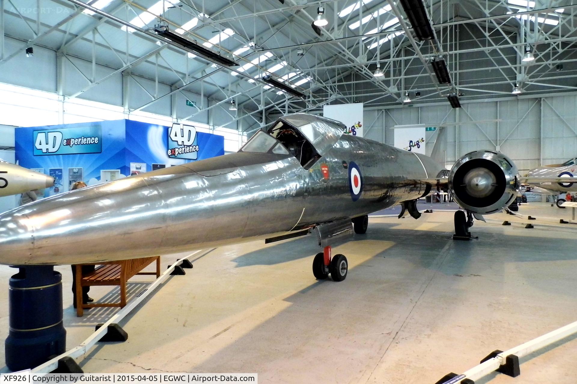 XF926, 1963 Bristol 188 C/N 13519, Cosford Air Museum