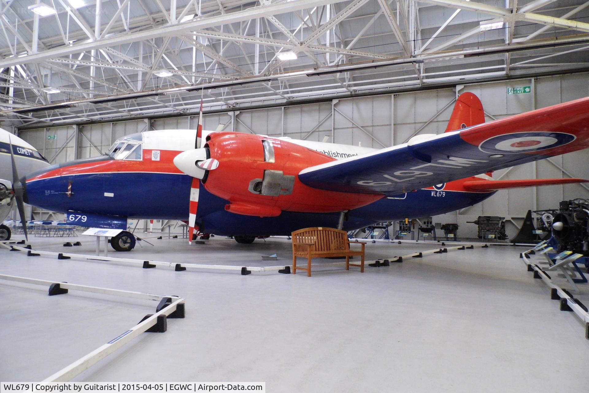 WL679, 1953 Vickers Varsity T.1 C/N Not found WL679, Cosford Air Museum