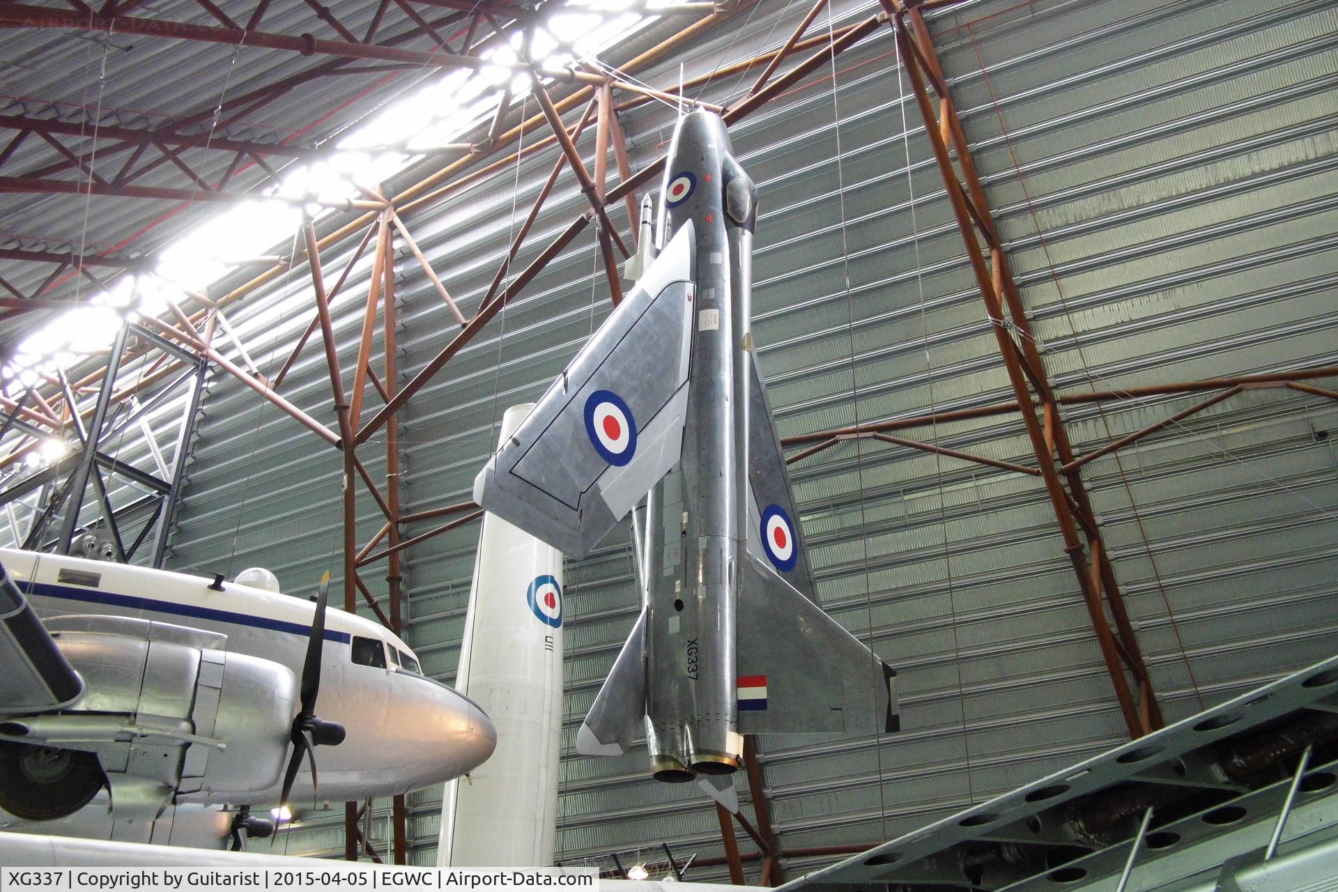 XG337, English Electric Lightning F.1 C/N 95026/1, Cosford Air Museum