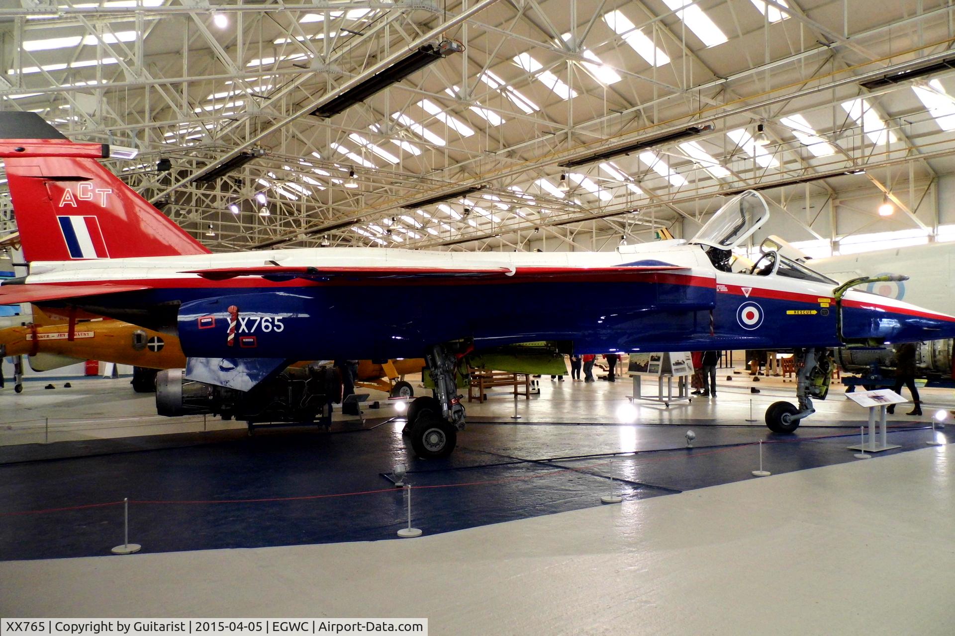 XX765, 1975 Sepecat Jaguar GR.3A C/N S.62, Cosford Air Museum
