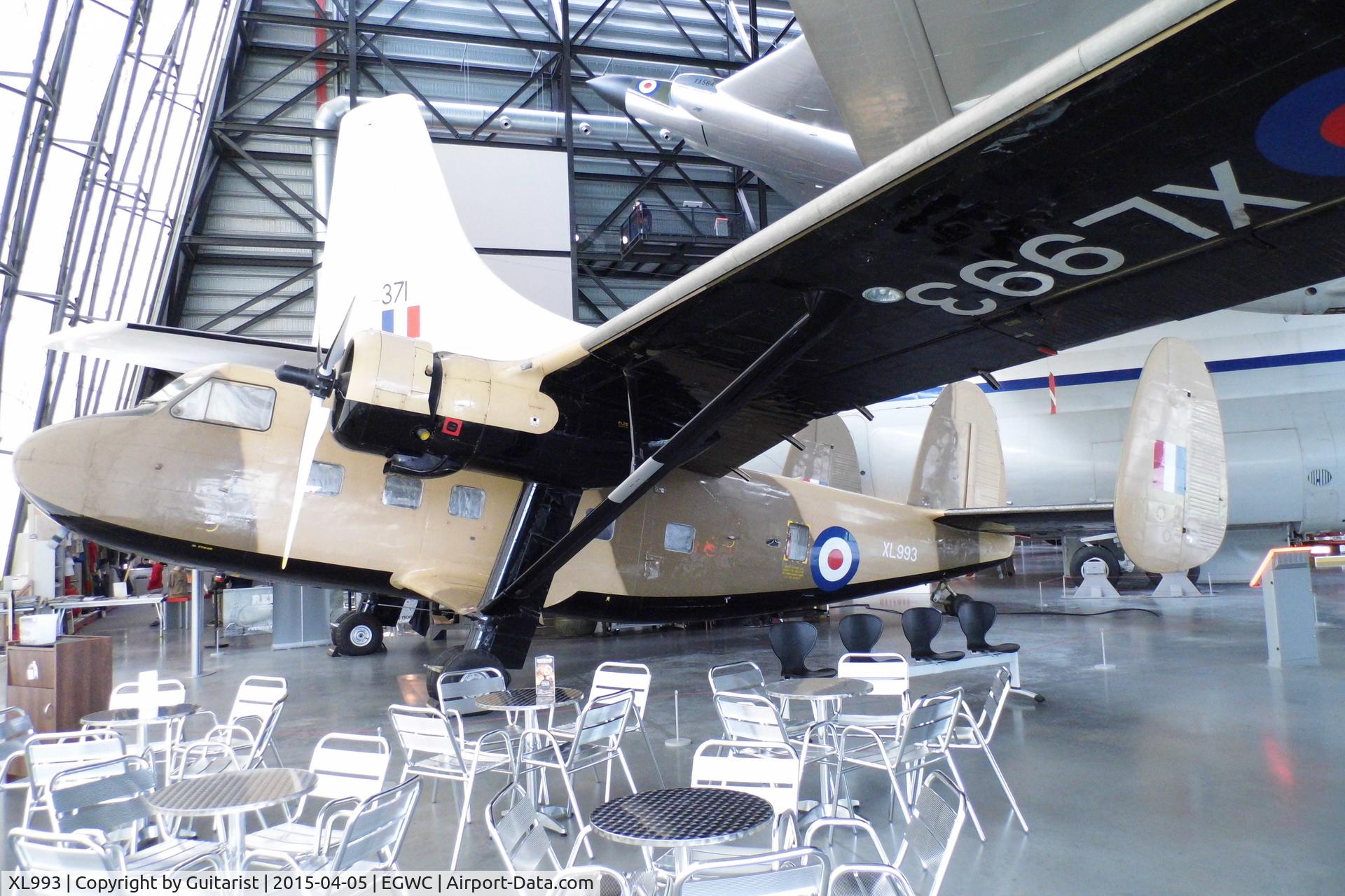 XL993, 1958 Scottish Aviation Twin Pioneer CC.1 C/N 528, Cosford Air Museum