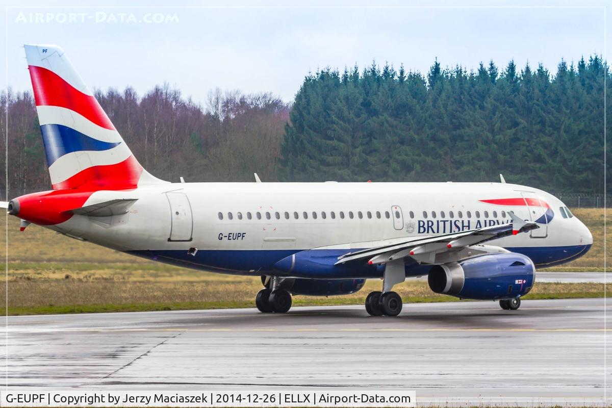 G-EUPF, 2000 Airbus A319-131 C/N 1197, Airbus A319-131