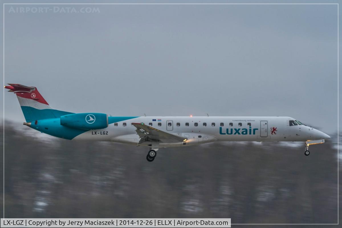 LX-LGZ, 2000 Embraer EMB-145LU (ERJ-145LU) C/N 145258, Embraer EMB-145LU