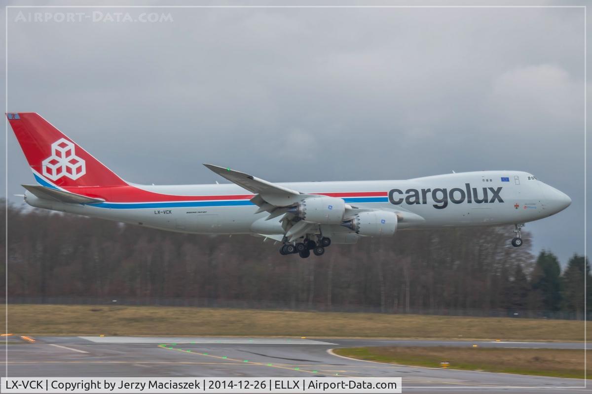 LX-VCK, 2014 Boeing 747-8R7F C/N 38078, Boeing 747-8R7F