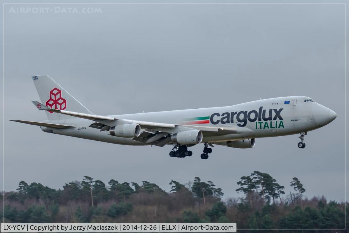 LX-YCV, 2008 Boeing 747-4R7F/SCD C/N 35805/1407, 2008 Boeing 747-4R7F