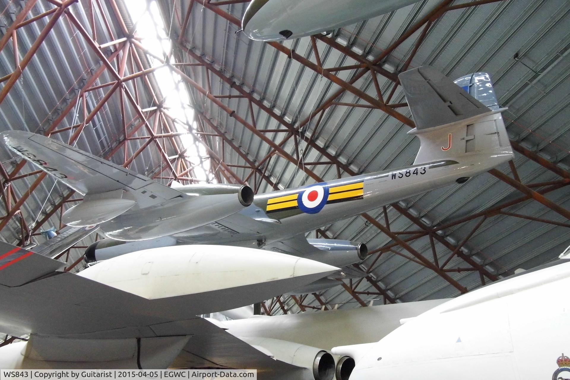 WS843, Gloster Meteor NF(T).14 C/N Not found WS843, Cosford Air Museum