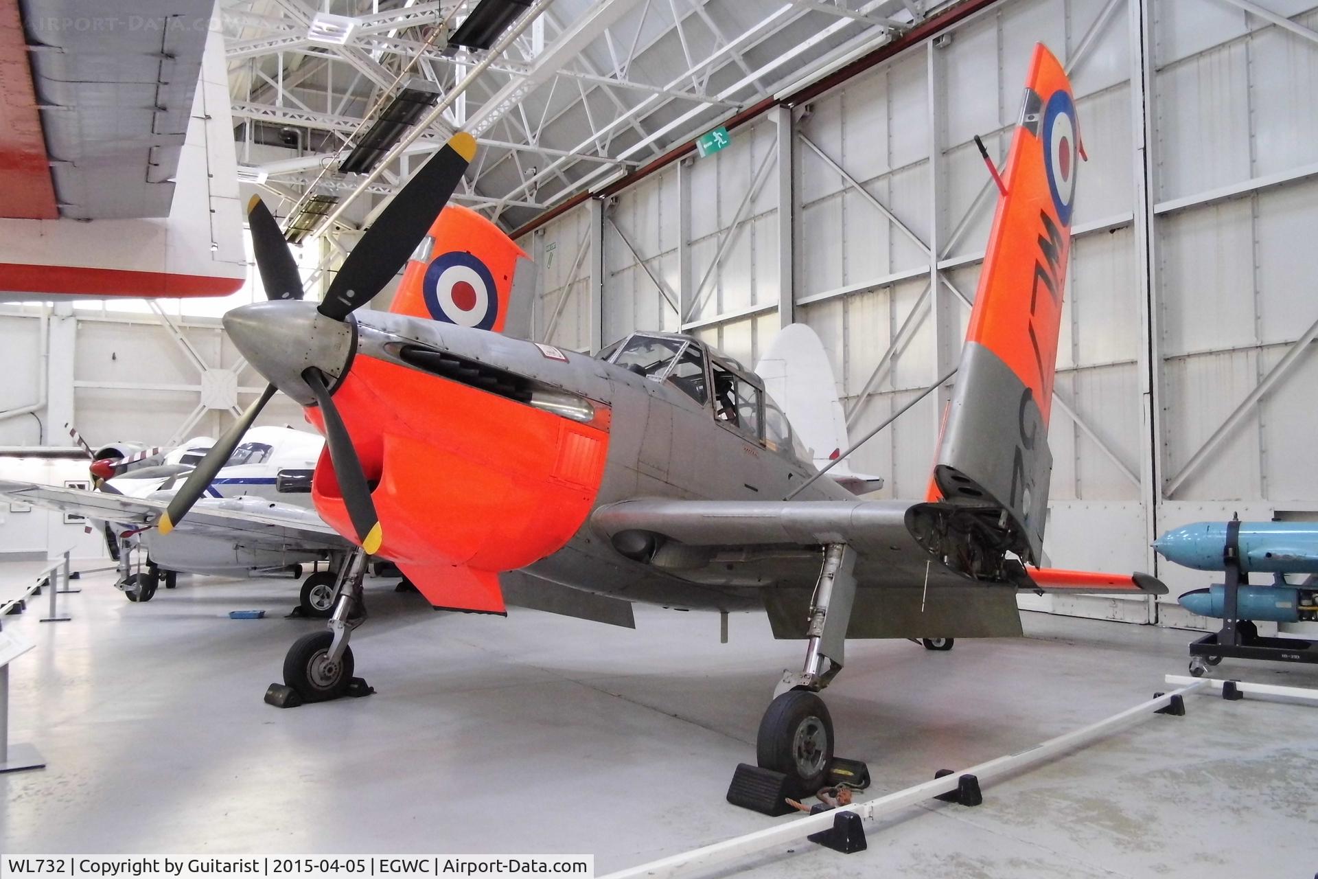 WL732, 1954 Boulton Paul Sea Balliol T.21 C/N Not found, Cosford Air Museum