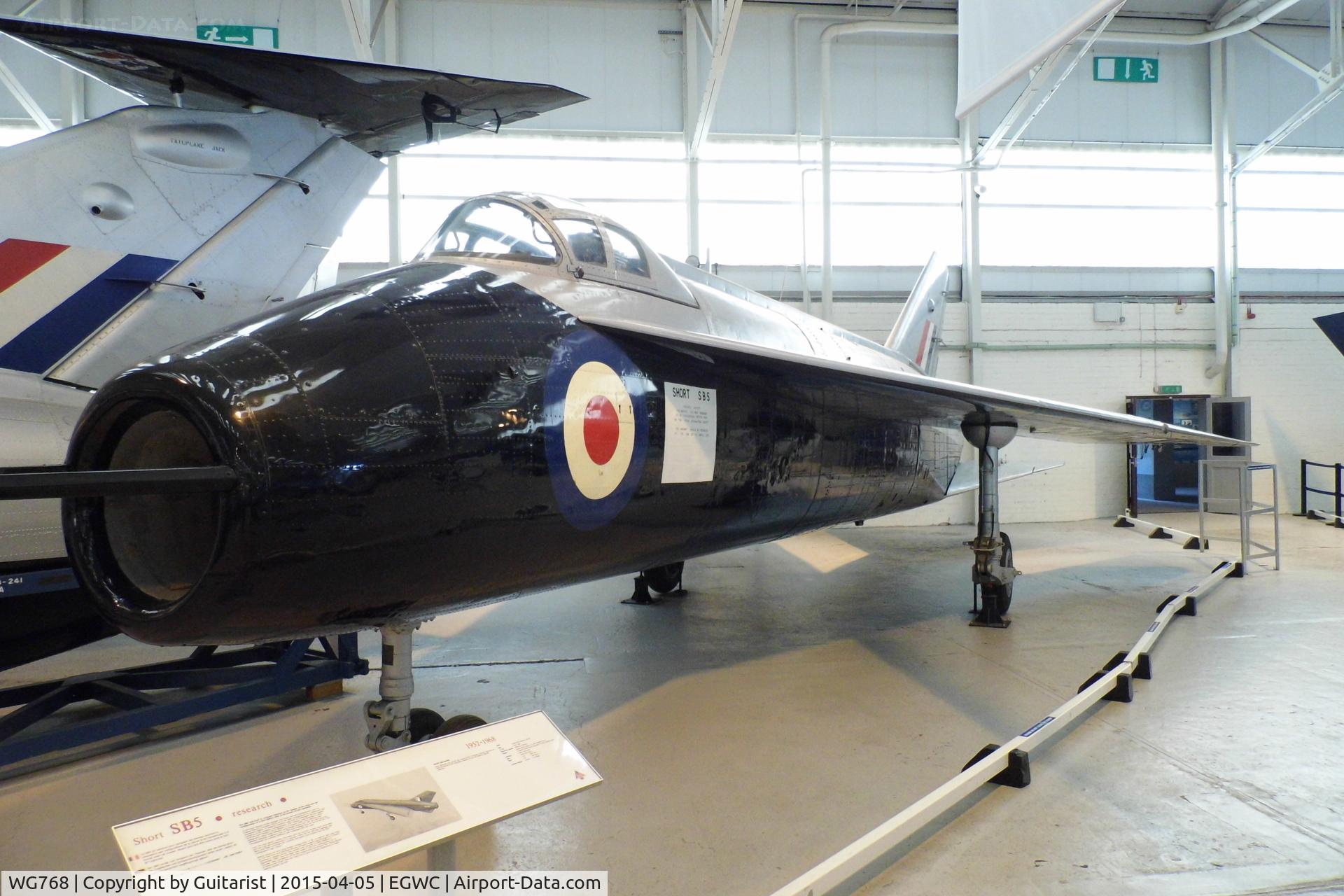WG768, 1952 Short SB.5 C/N SH1605, Cosford Air Museum