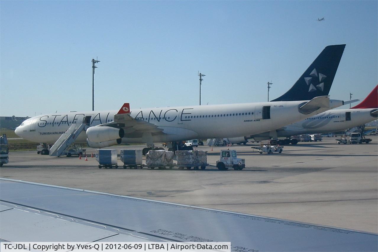 TC-JDL, 1994 Airbus A340-311 C/N 057, Airbus A340-311, Parking area, Istanbul Atatürk Airport (LTBA-IST)