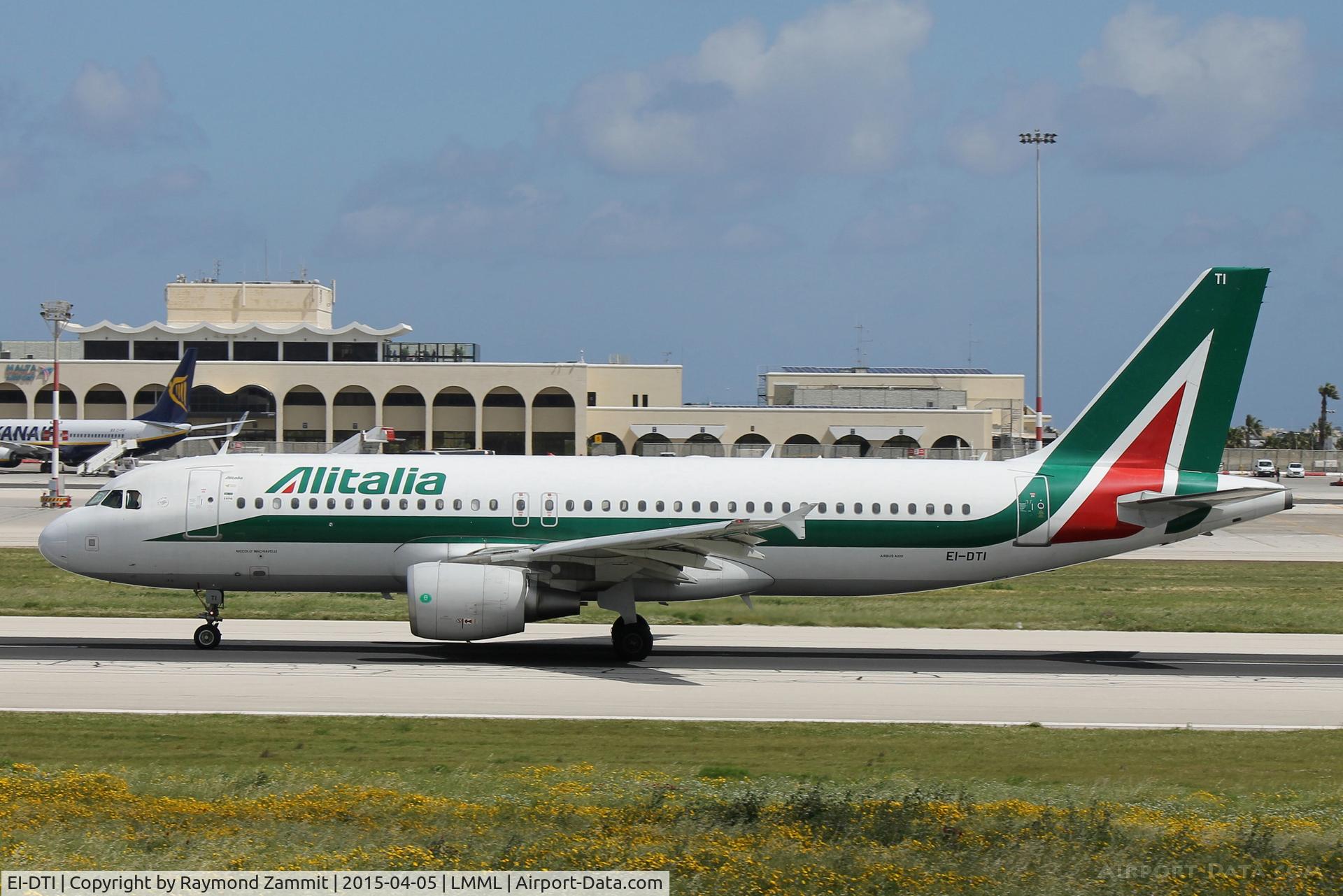 EI-DTI, 2009 Airbus A320-216 C/N 3976, A320 EI-DTI Alitalia