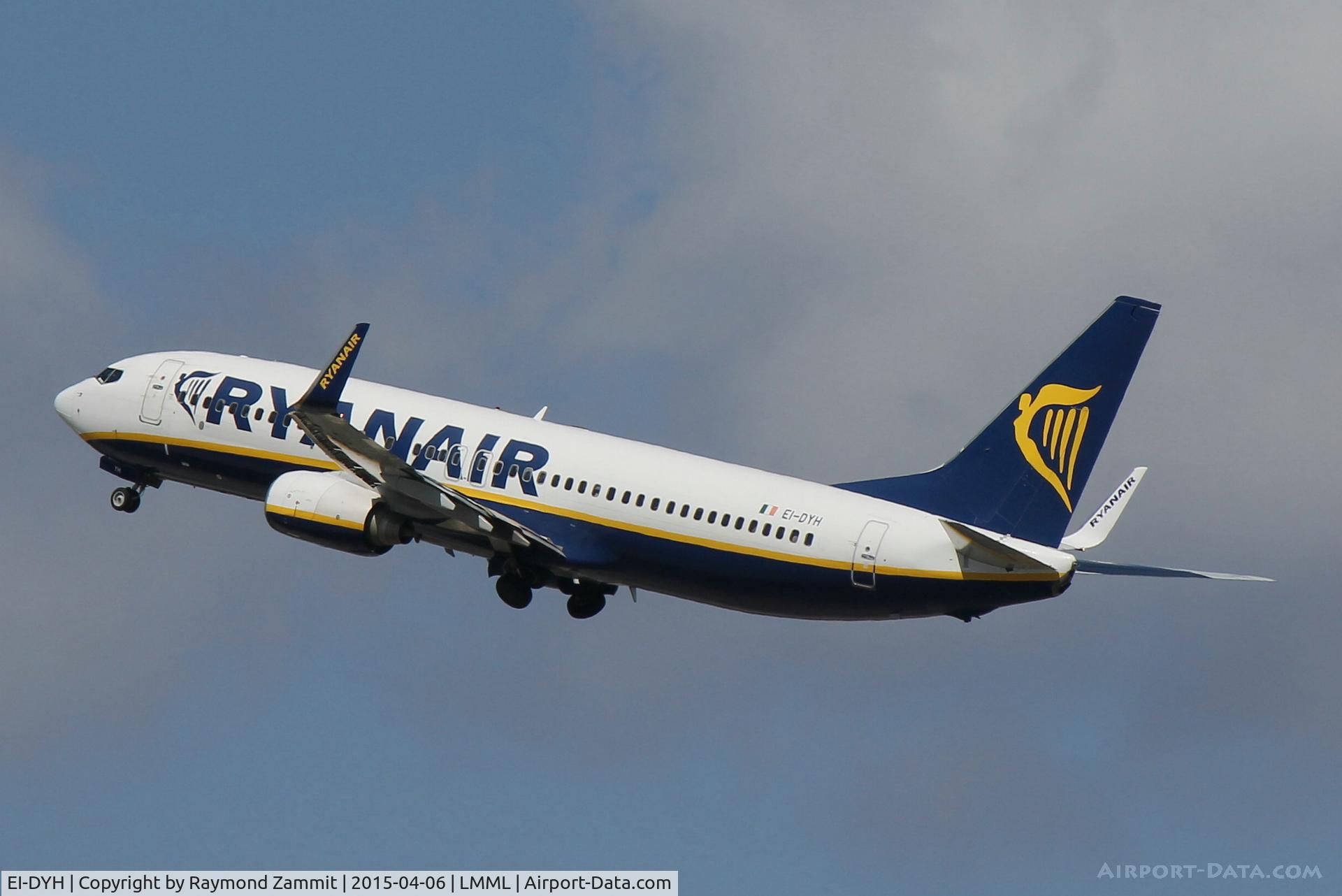 EI-DYH, 2008 Boeing 737-8AS C/N 36570, B737-800 EI-DYH Ryanair