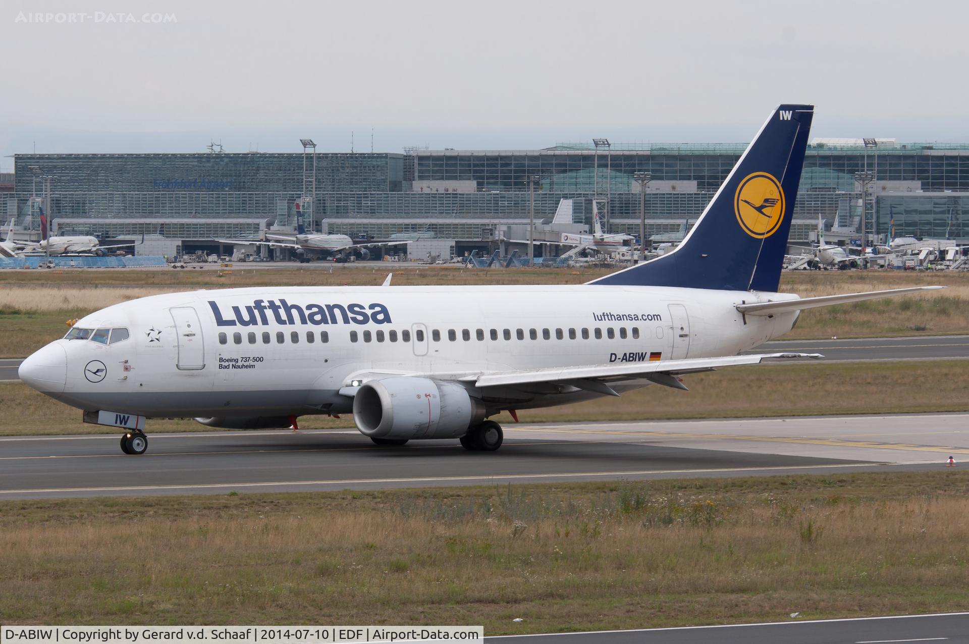 D-ABIW, 1991 Boeing 737-530 C/N 24945, Frankfurt, July 2014