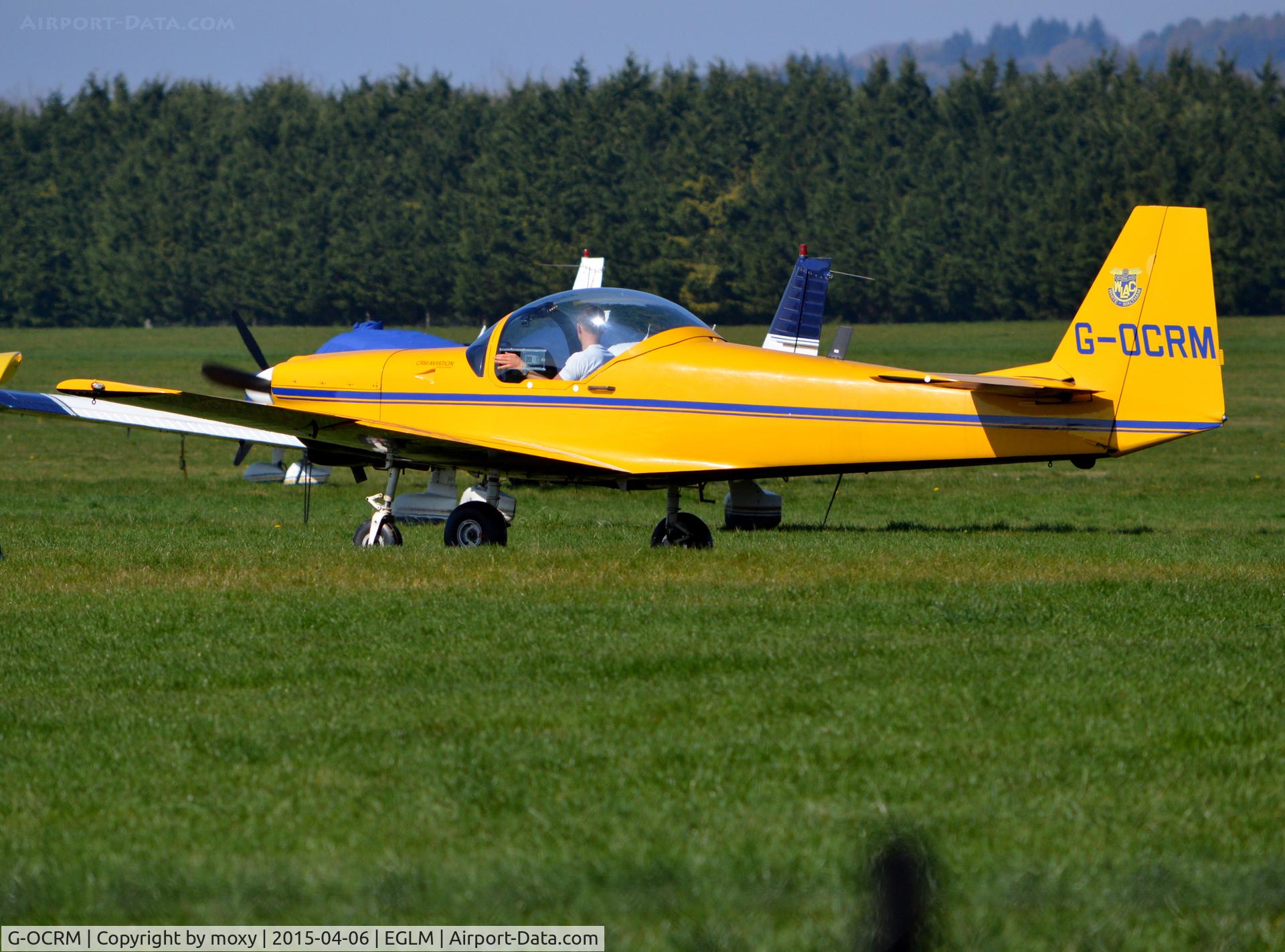 G-OCRM, 1993 Slingsby T-67M Firefly Mk2 C/N 2112, Slingsby T-67M Firefly MKII at White Waltham.
