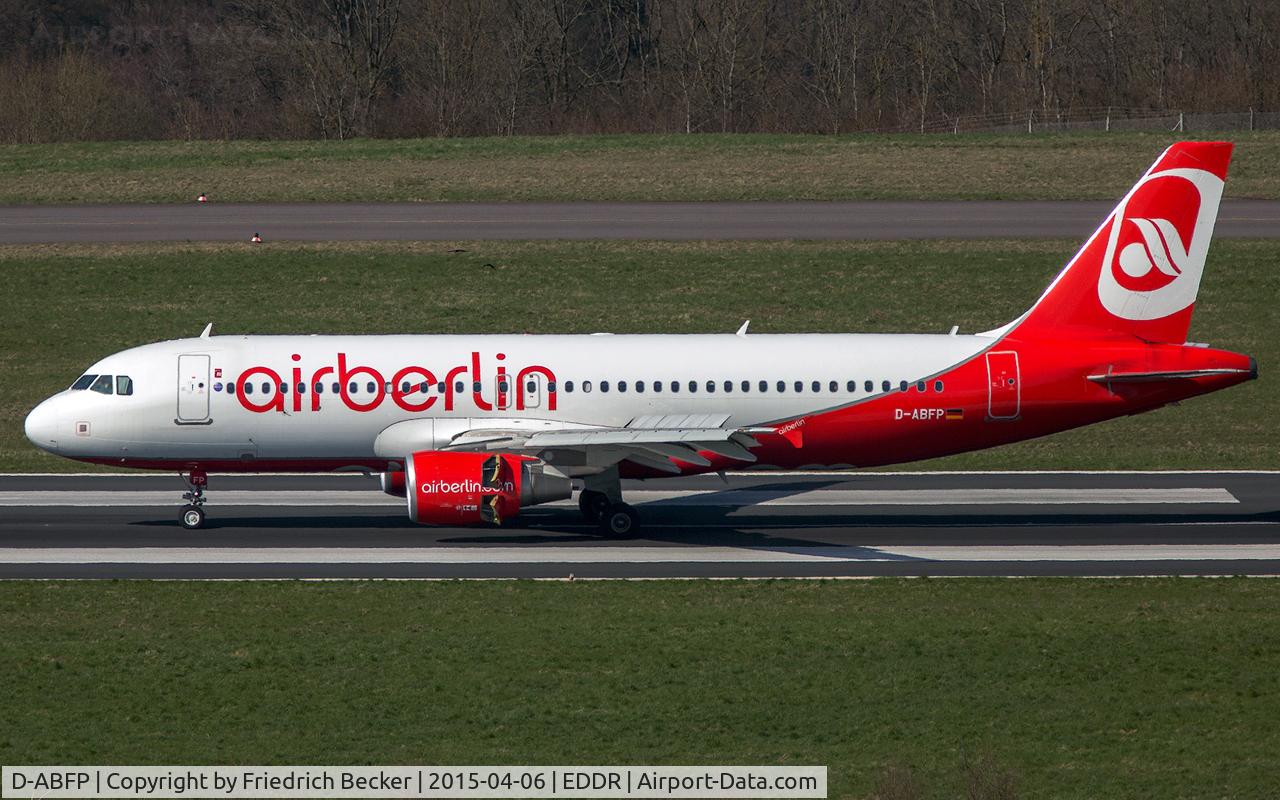 D-ABFP, 2011 Airbus A320-214 C/N 4606, decelerating after touchdown