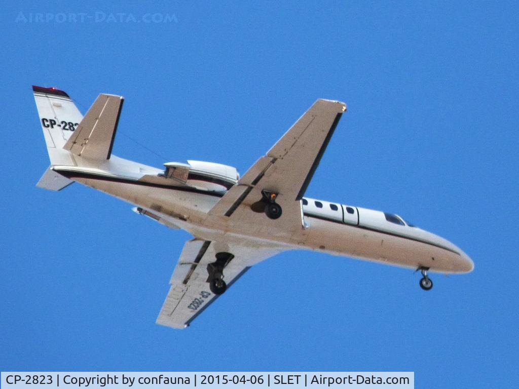 CP-2823, 1997 Cessna 560 Citation Ultra C/N 560-0451, Arriving to El Trompillo