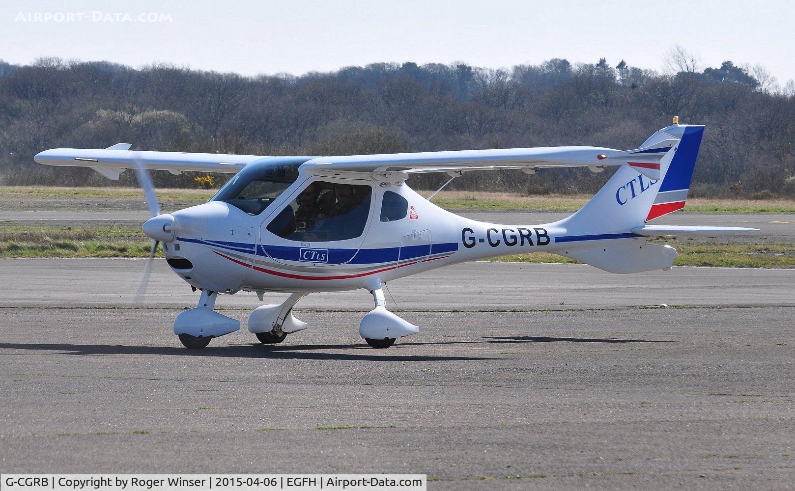 G-CGRB, 2010 Flight Design CT-LS C/N F-10-07-10, Visiting CTLS.