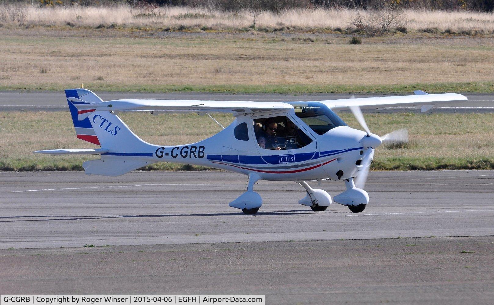 G-CGRB, 2010 Flight Design CT-LS C/N F-10-07-10, Visiting CTLS.