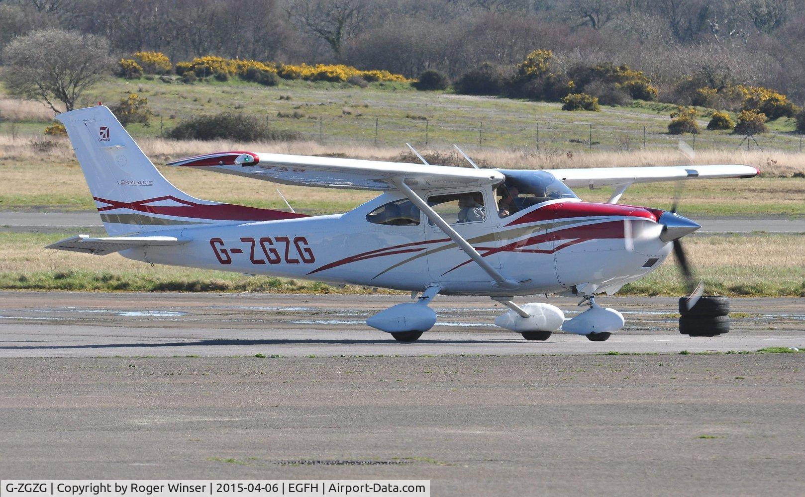 G-ZGZG, 2007 Cessna 182T Skylane C/N 18282036, Visiting Skylane.