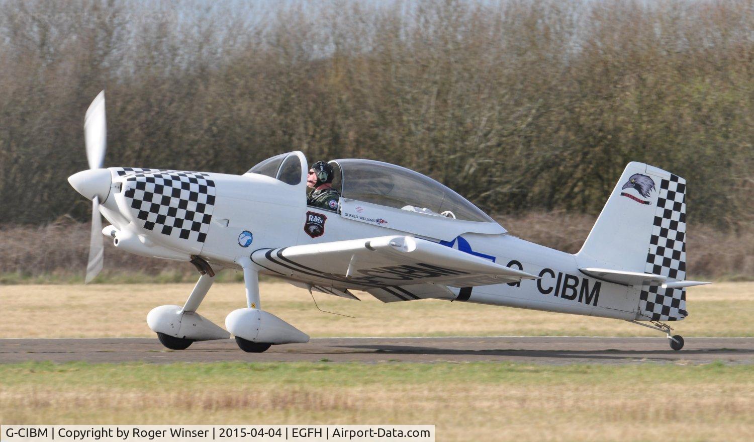 G-CIBM, 2013 Vans RV-8 C/N LAA 303-15083, Raven 4 in Team Raven.