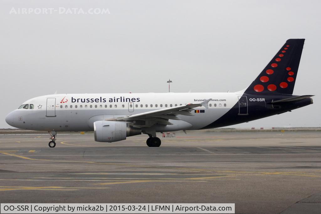 OO-SSR, 2010 Airbus A319-112 C/N 4275, Taxiing