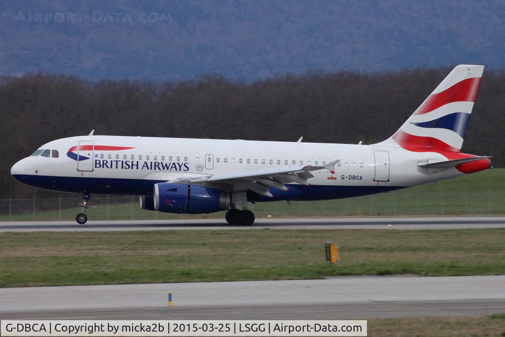 G-DBCA, 2004 Airbus A319-131 C/N 2098, Landing