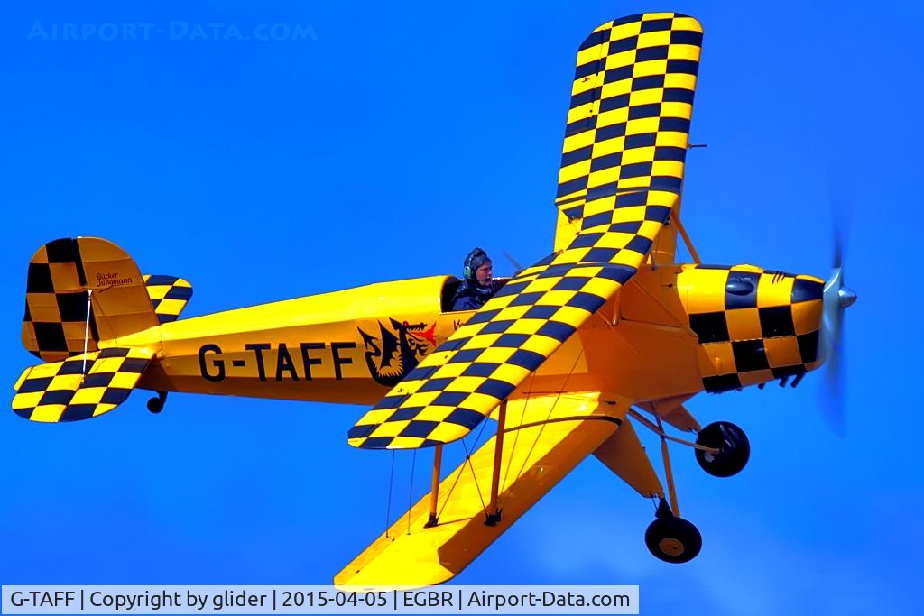 G-TAFF, 1957 CASA 1-131E Jungmann C/N 1129, easter fly-in