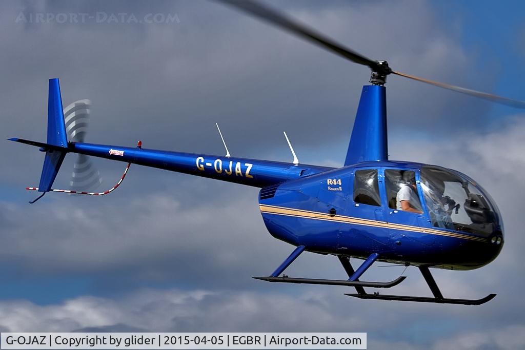 G-OJAZ, 2006 Robinson R44 Raven II C/N 11216, easter fly-in