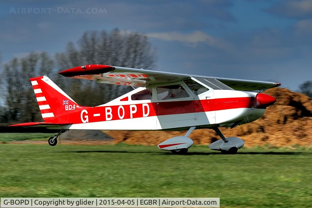 G-BOPD, 1974 Bede BD-4 C/N 632, EASTER FLY-IN