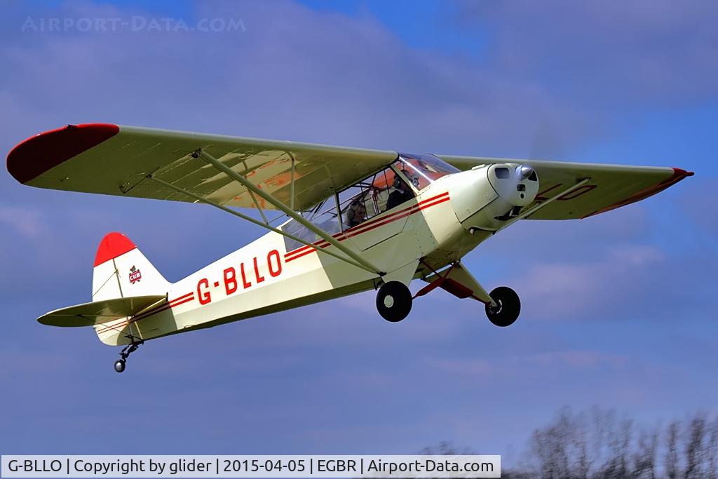 G-BLLO, 1953 Piper L-18C Super Cub (PA-18-95) C/N 18-3099, EASTER FLY-IN