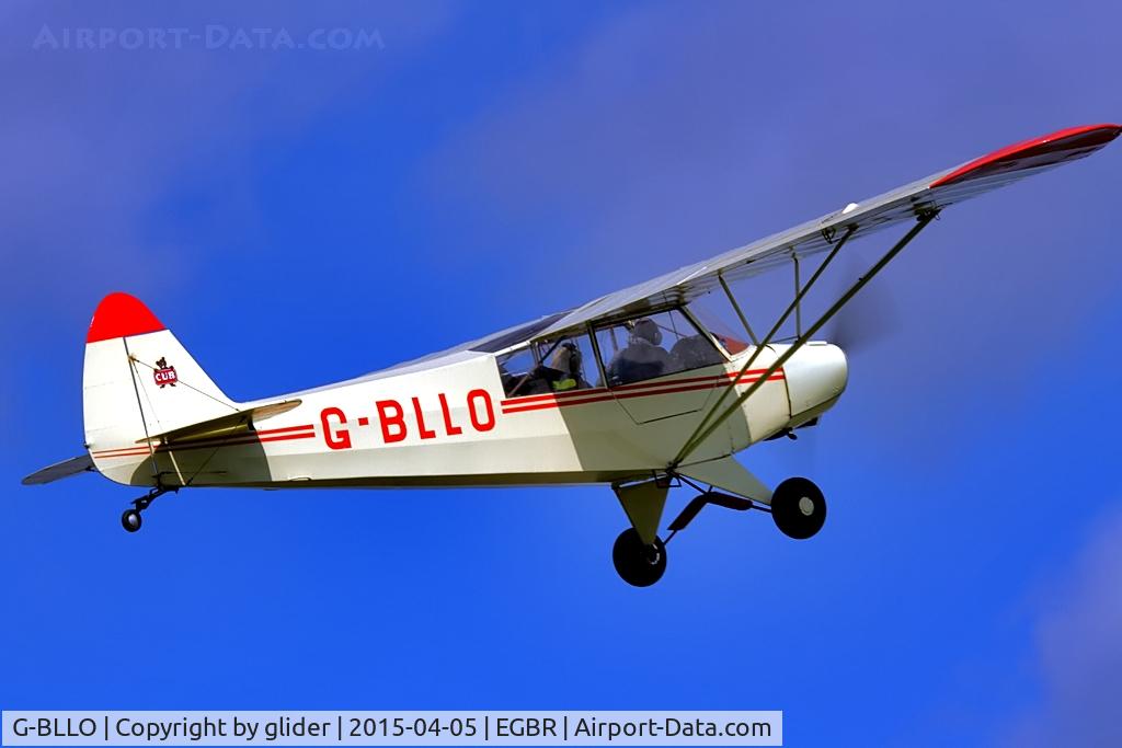 G-BLLO, 1953 Piper L-18C Super Cub (PA-18-95) C/N 18-3099, EASTER FLY-IN