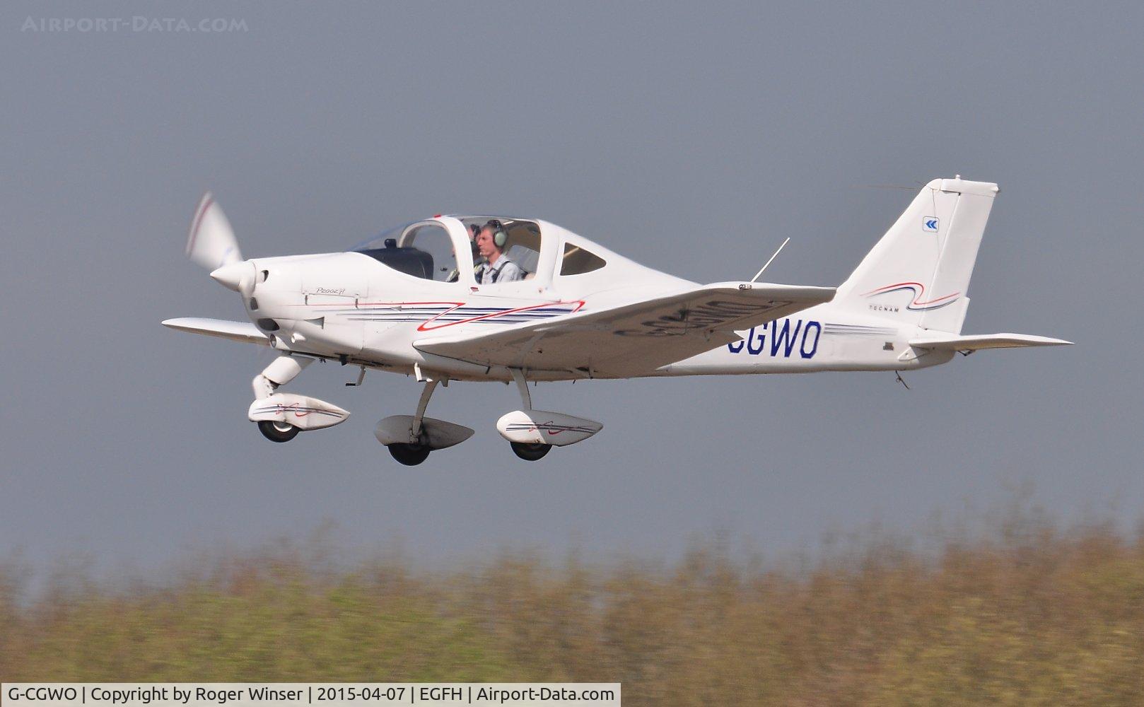 G-CGWO, 2011 Tecnam P-2002JF Sierra C/N 168, Visiting Tecnam Sierra.