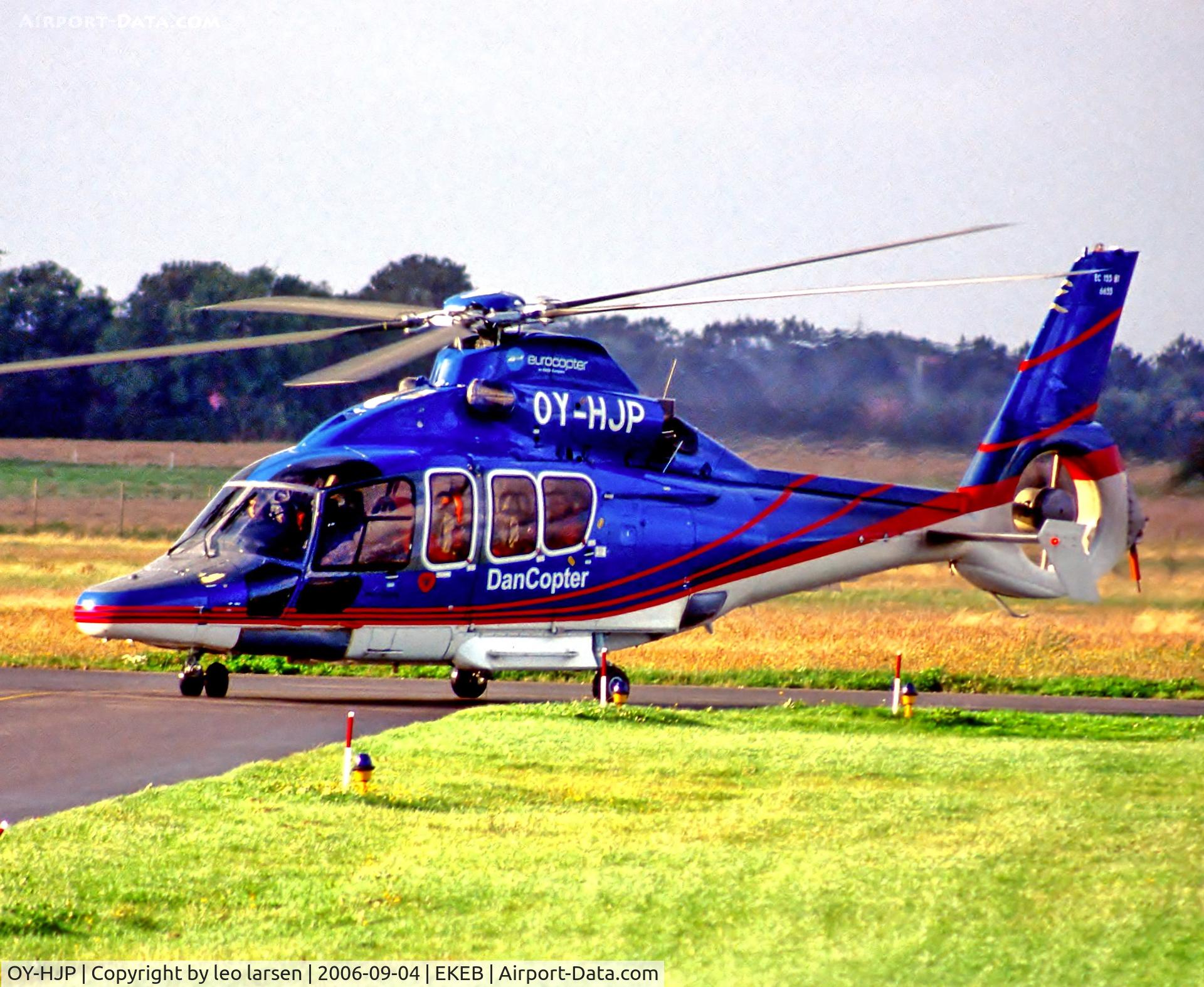 OY-HJP, 2003 Eurocopter EC-155B-1 C/N 6655, Esbjerg Denmark 4.9.06