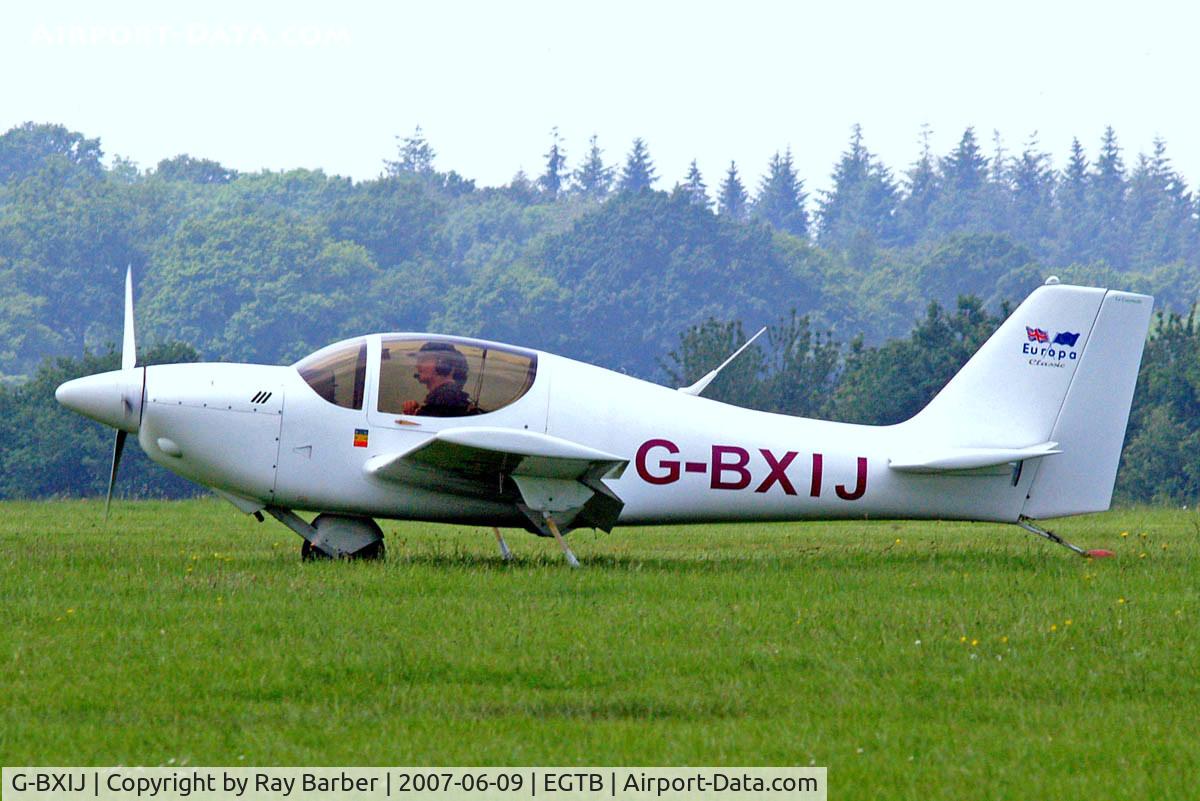 G-BXIJ, 1997 Europa Monowheel C/N PFA 247-12698, Europa Avn Europa [PFA 247-12698] Booker~G 09/06/2007