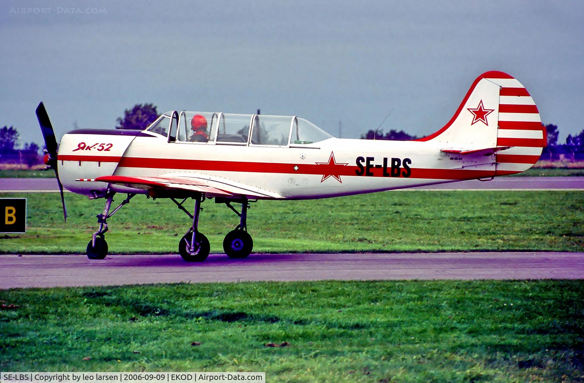 SE-LBS, 1980 Yakovlev Yak-52 C/N 800504, Odense Action day 9.9.06