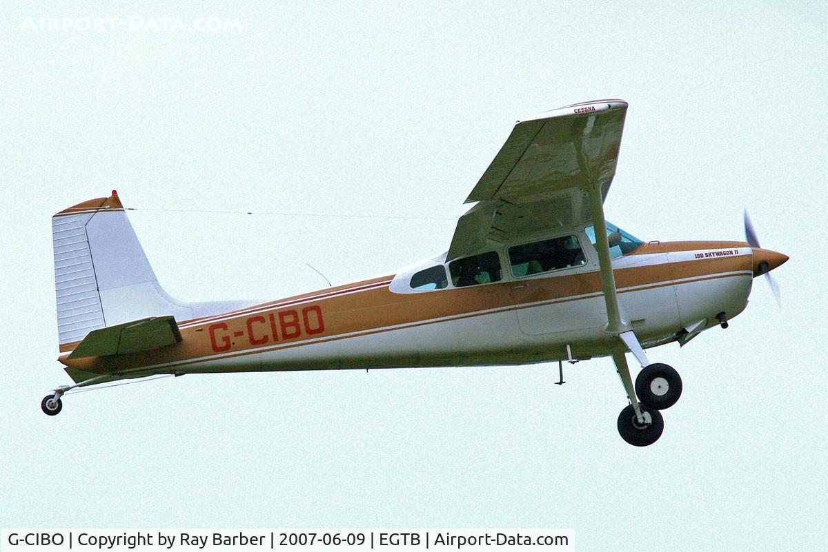 G-CIBO, 1981 Cessna 180K Skywagon C/N 18053177, Cessna 180K Skywagon 180 [180-53177] Booker~G 09/06/2007