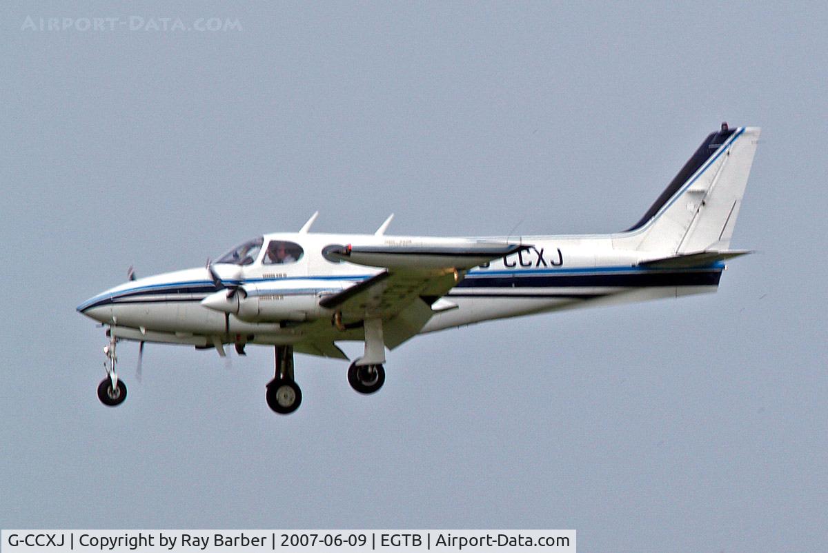 G-CCXJ, 1980 Cessna 340A C/N 340A0912, Cessna 340A [340A-0912] Booker~G 09/06/2007
