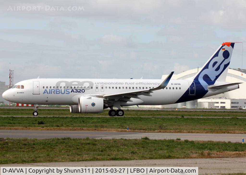 D-AVVA, 2015 Airbus A320-271N C/N 6286, C/n 6286 - Secon A320 NEO prototype with Pratt & Whitney engines