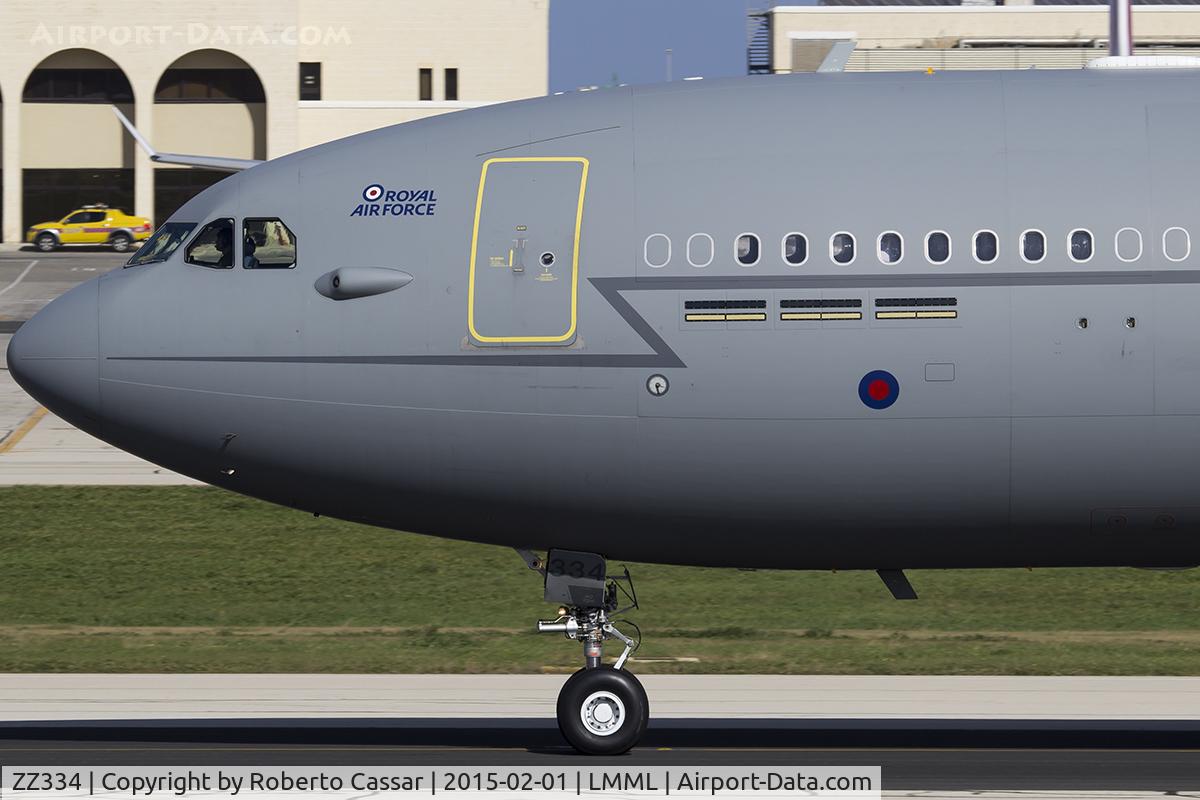 ZZ334, 2009 Airbus KC3 Voyager (A330-243MRTT) C/N 1033, Runway 31