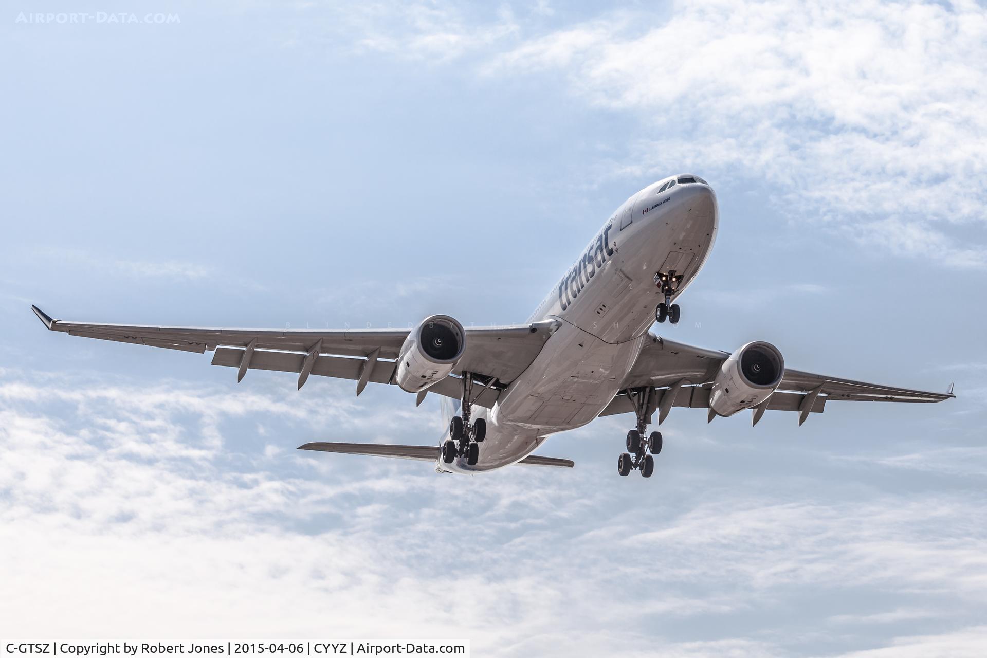 C-GTSZ, 2008 Airbus A330-243 C/N 971, Short final for 05 at Toronto Pearson