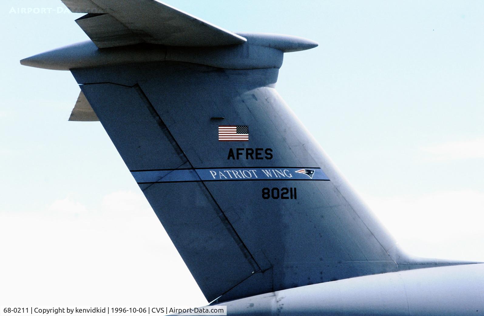 68-0211, 1970 Lockheed C-5A Galaxy C/N 500-0014, Copied from slide.