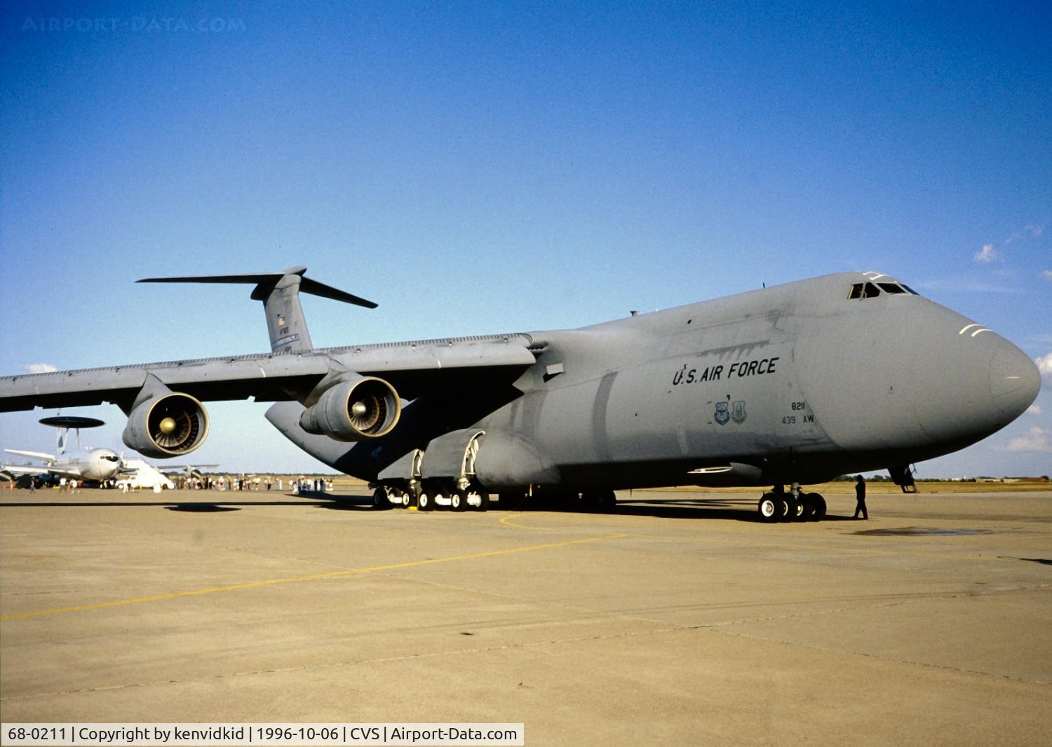 68-0211, 1970 Lockheed C-5A Galaxy C/N 500-0014, Copied from slide.