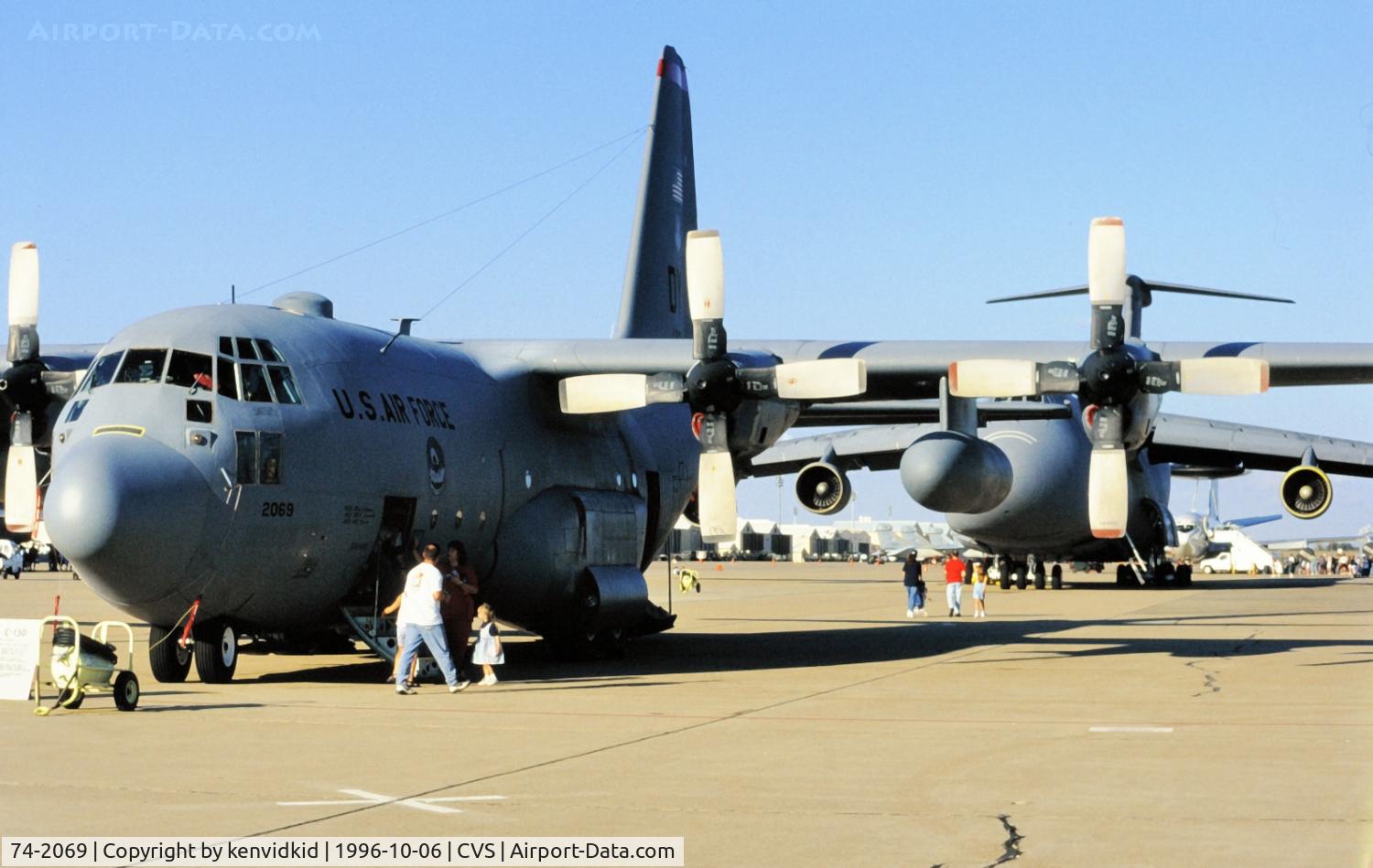 74-2069, 1974 Lockheed C-130H Hercules C/N 382-4699, Copied from slide.