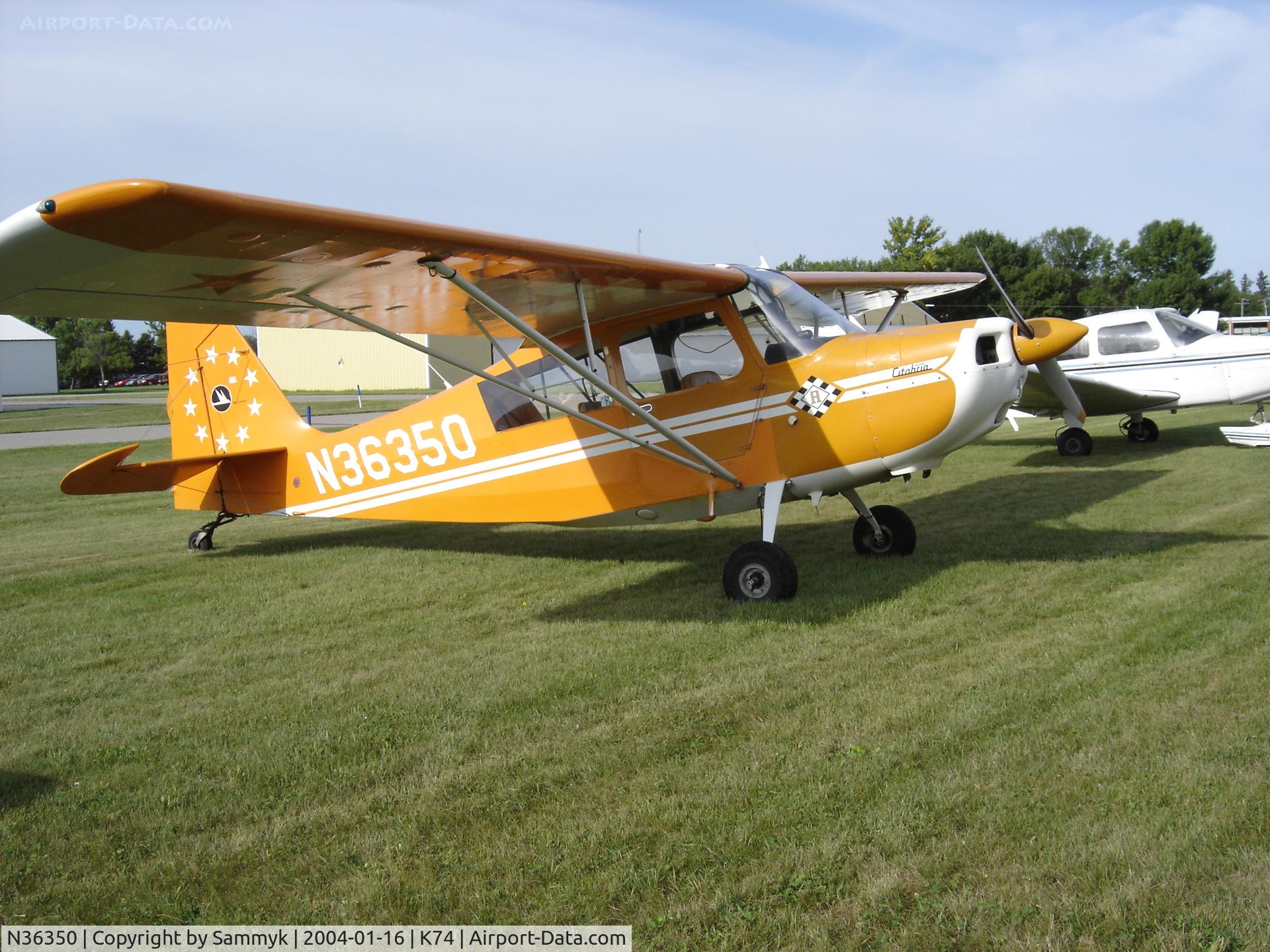N36350, 1973 Bellanca 7GCAA C/N 272-73, A 7GCAA I saw at the 2014 Kindred Fly-in.