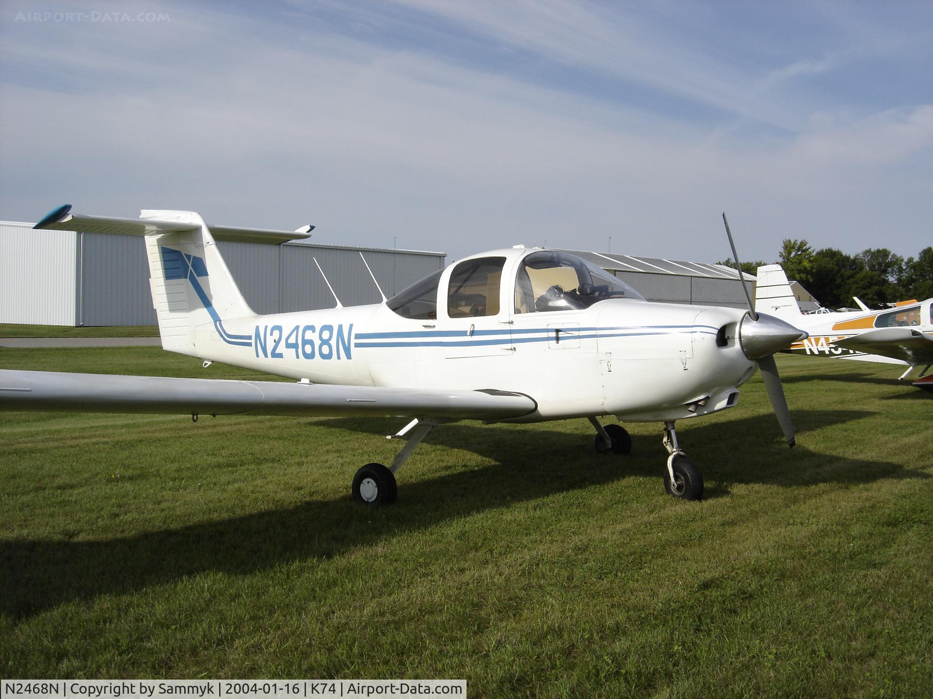 N2468N, 1979 Piper PA-38-112 Tomahawk C/N 38-79A0858, A PA-38 at the Kindred Fly-in.