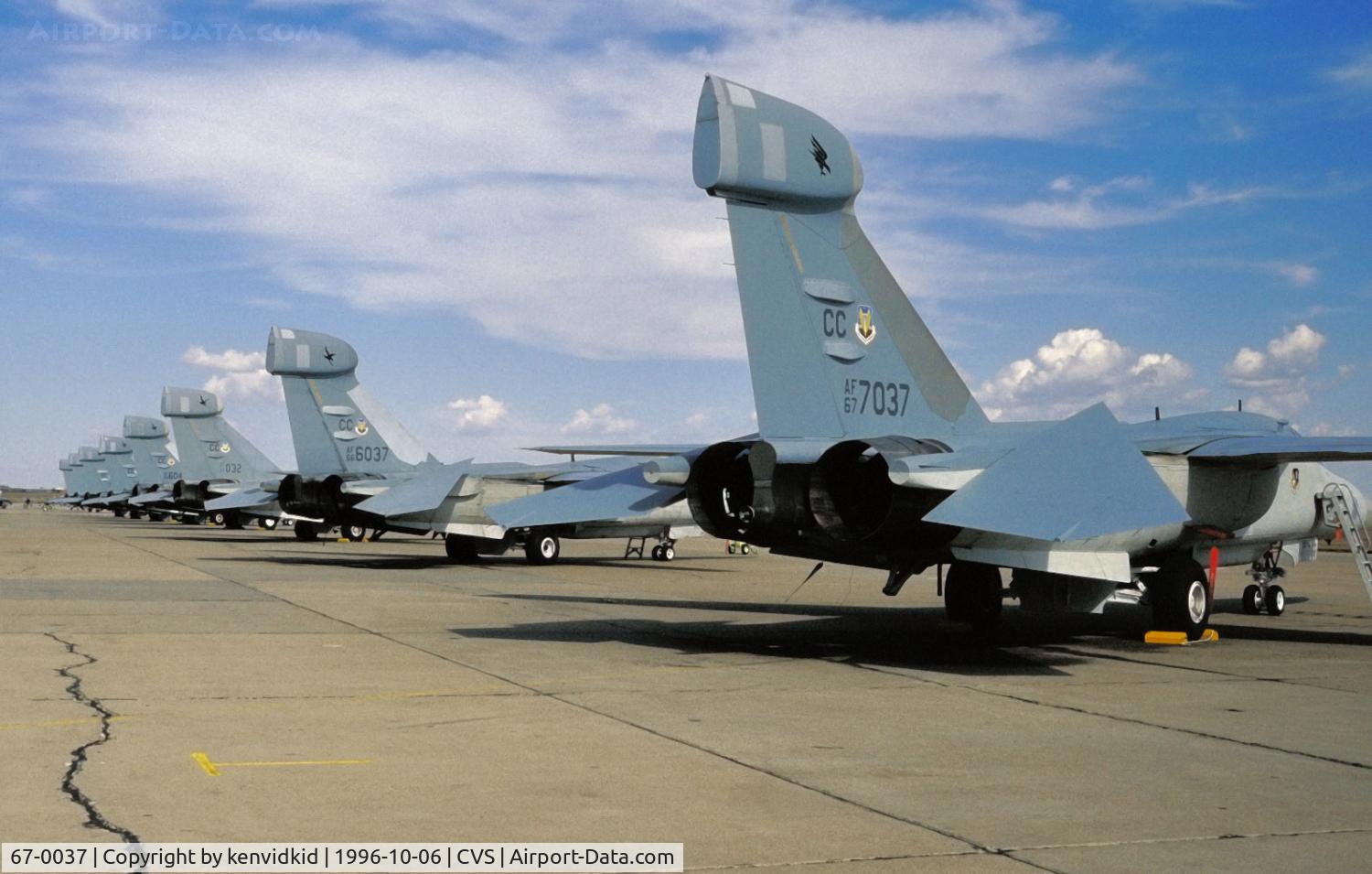 67-0037, General Dynamics EF-111A Raven C/N EF-31, Copied from slide.