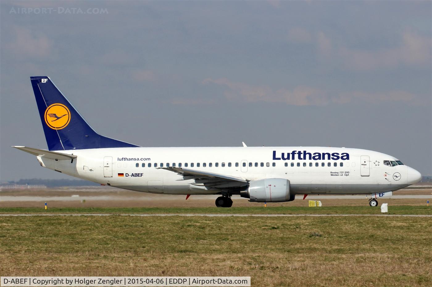 D-ABEF, 1991 Boeing 737-330 C/N 25217, One of LH´s elder working horses, but still looking good.....