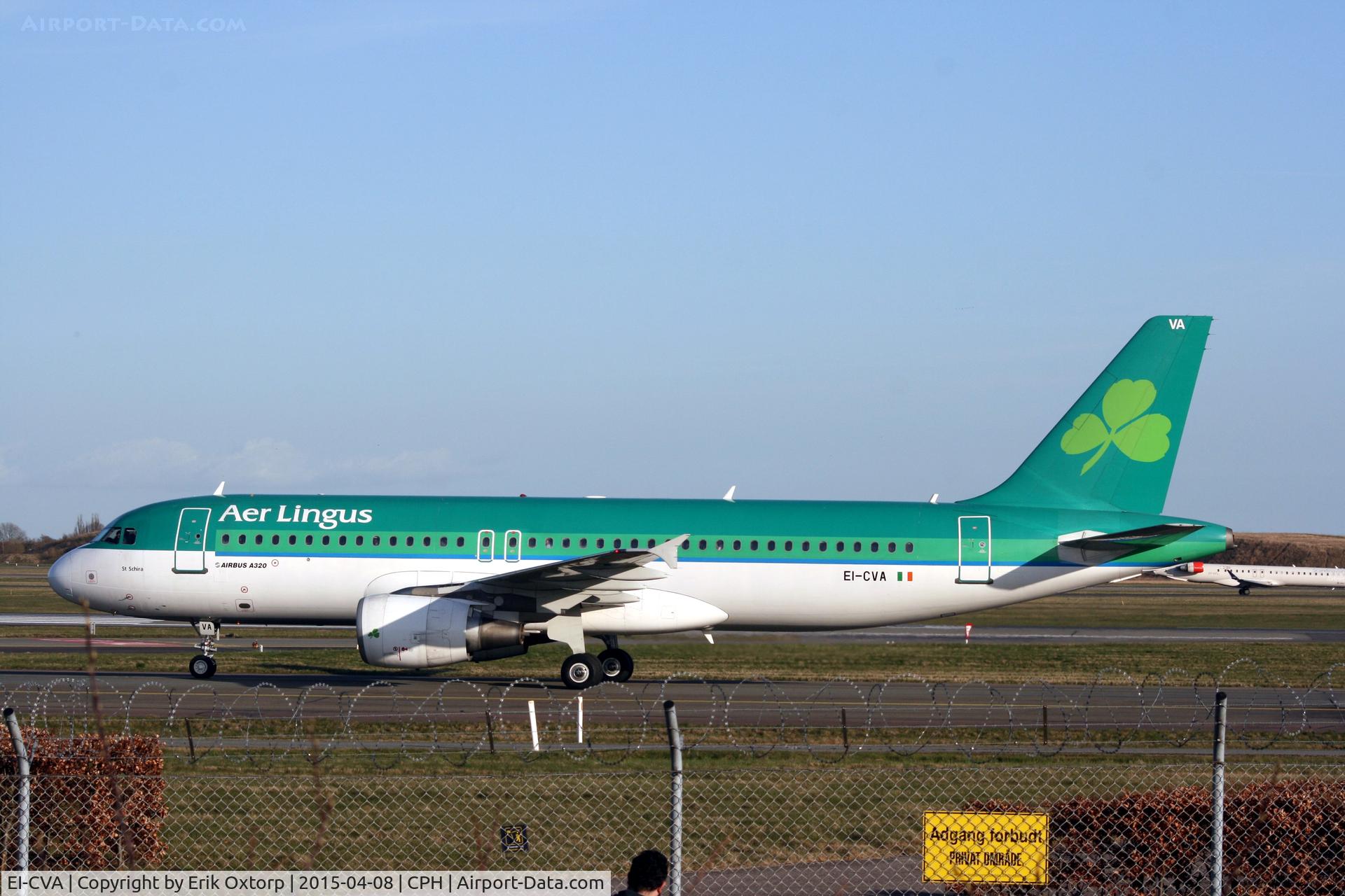 EI-CVA, 2000 Airbus A320-214 C/N 1242, EI-CVA just arrived rw 04L