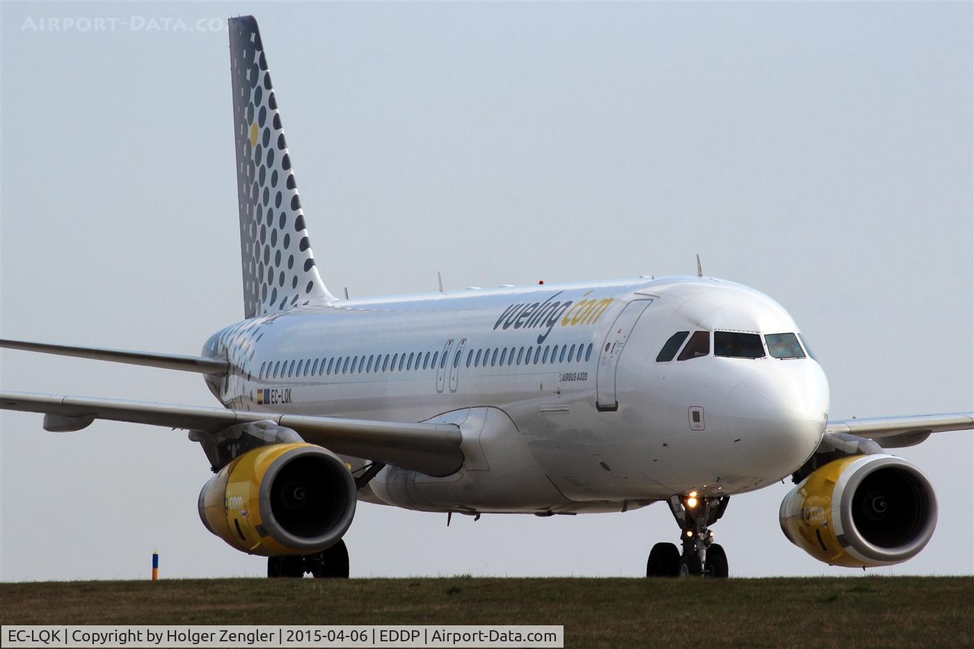 EC-LQK, 2005 Airbus A320-232 C/N 2589, The link between BCN and LEJ.....