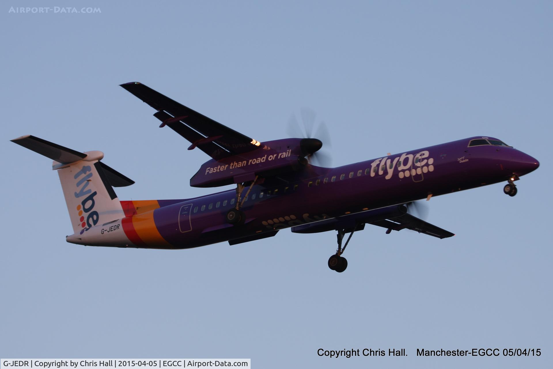 G-JEDR, 2003 De Havilland Canada DHC-8-402Q Dash 8 C/N 4087, flybe